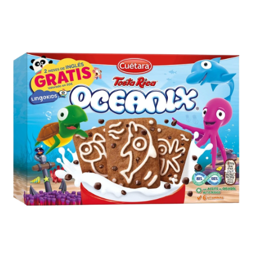 QUETARA GALLETAS TOSTA RICA 400GR OCEANMIX - 400GR