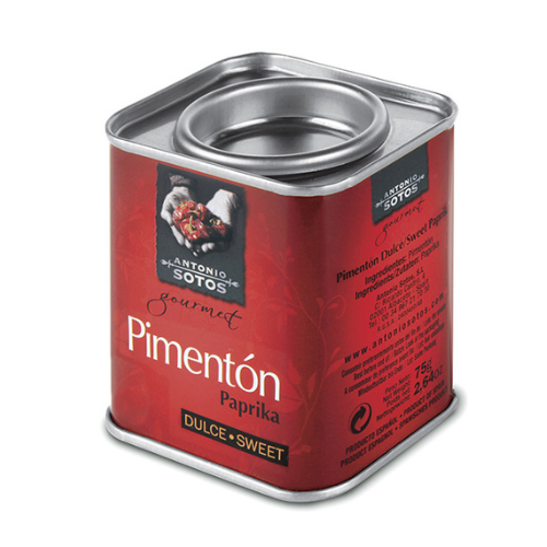 PIMENTÓN DULCE & PIMENTÓN PICANTE – 75 g – ANTONIO SOTOS