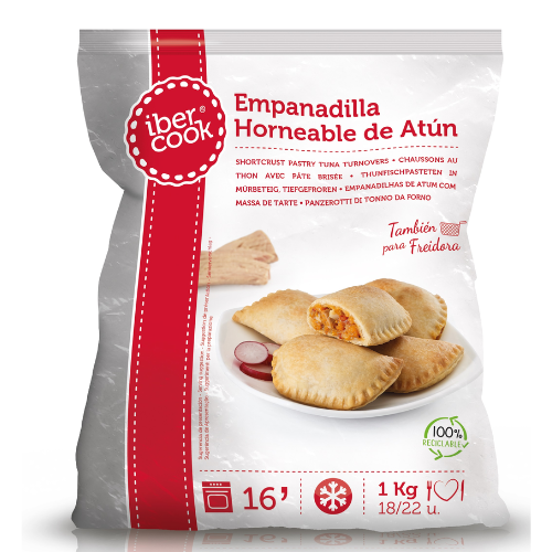 EMPANADILLA DE ATÚN - 1 KG - IBERCOOK