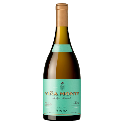 MONTY VIURA BLANCO RESERVA - witte wijn - 6 flessen - 75 cl