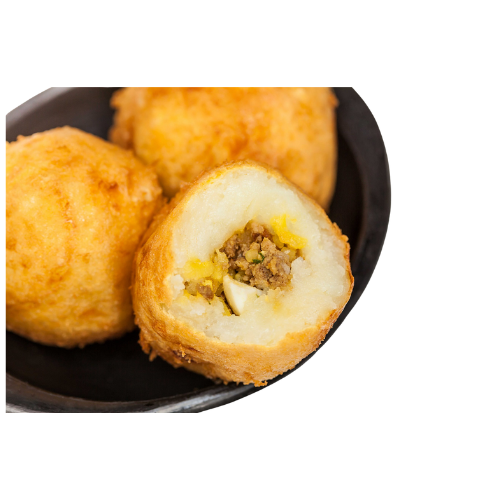 PATATAS RELLENAS - BOMBAS - FRINCA