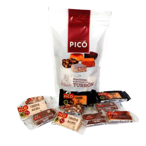PORCIONES TURRON SURTIDOS - 200 g