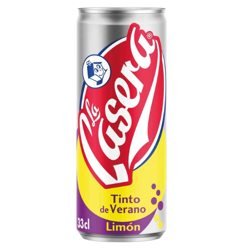 TINTO DE VERANO CON LIMÓN - LA CASERA - 24-blikjes - 33 cl