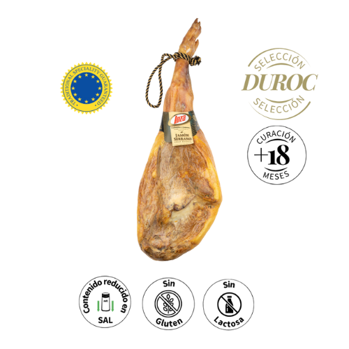 JAMON SERRANO DUROC GRAN RESERVA MET POOT - PATA 18M