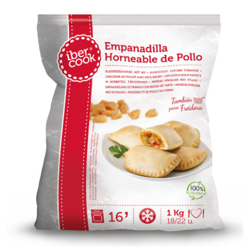 EMPANADILLA DE POLLO - 1 KG - IBERCOOK