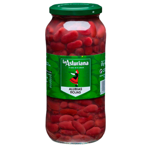 RODE BONEN - 580 G - LA ASTURIANA