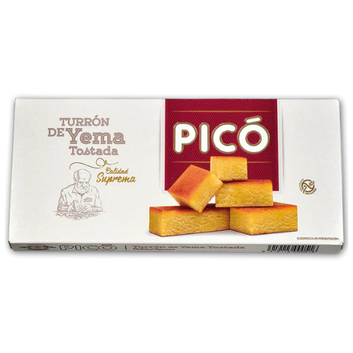 TURRON YEMA TOSTADA SUPREMA PICO 66
