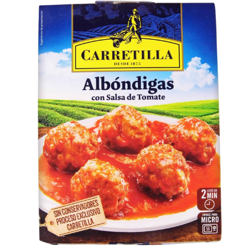 ALBÓNDIGAS CON TOMATE - 300 G - CARETILLA