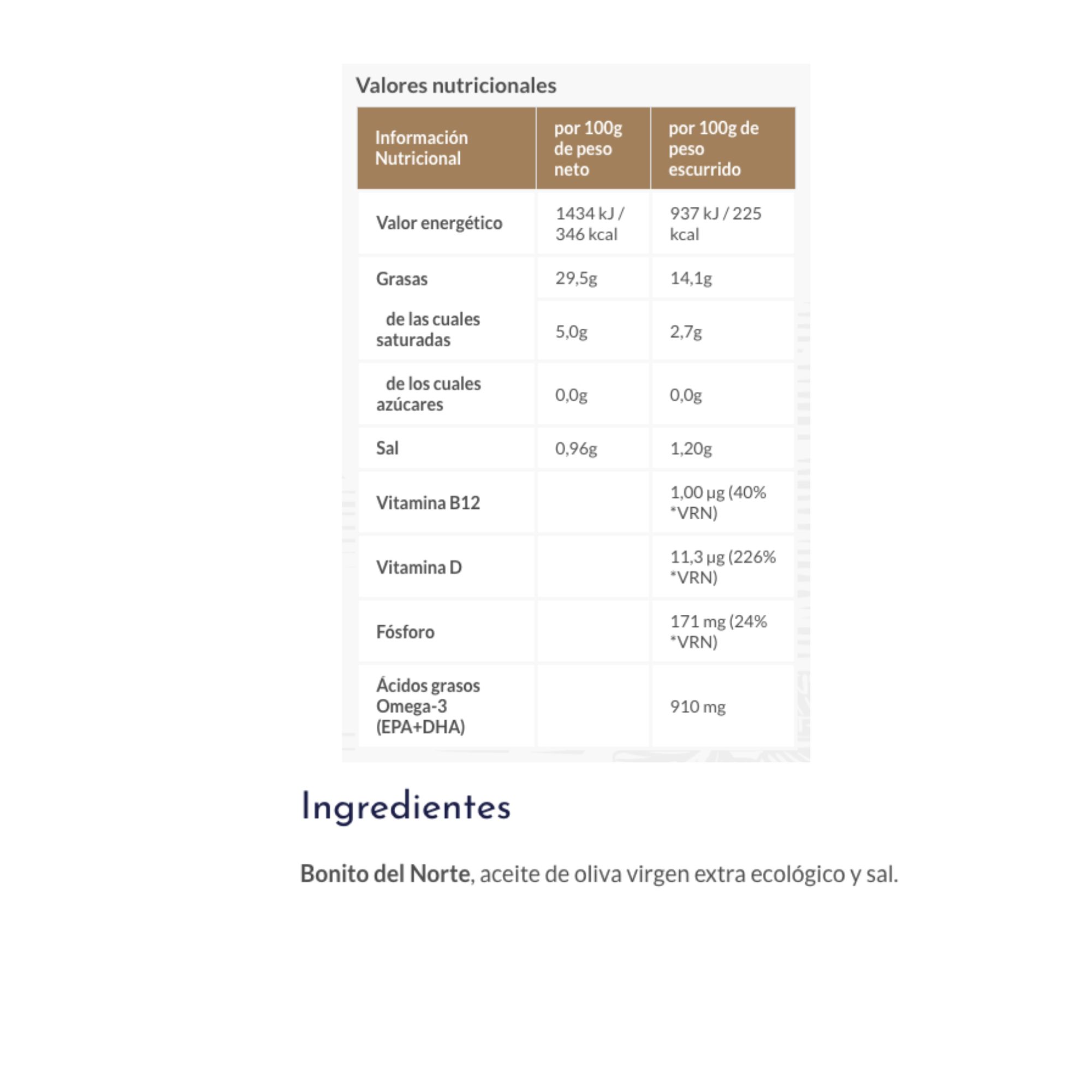 BONITO EN ACEITE DE OLIVA - 120 G - CABO DE PEÑAS ingradients.png