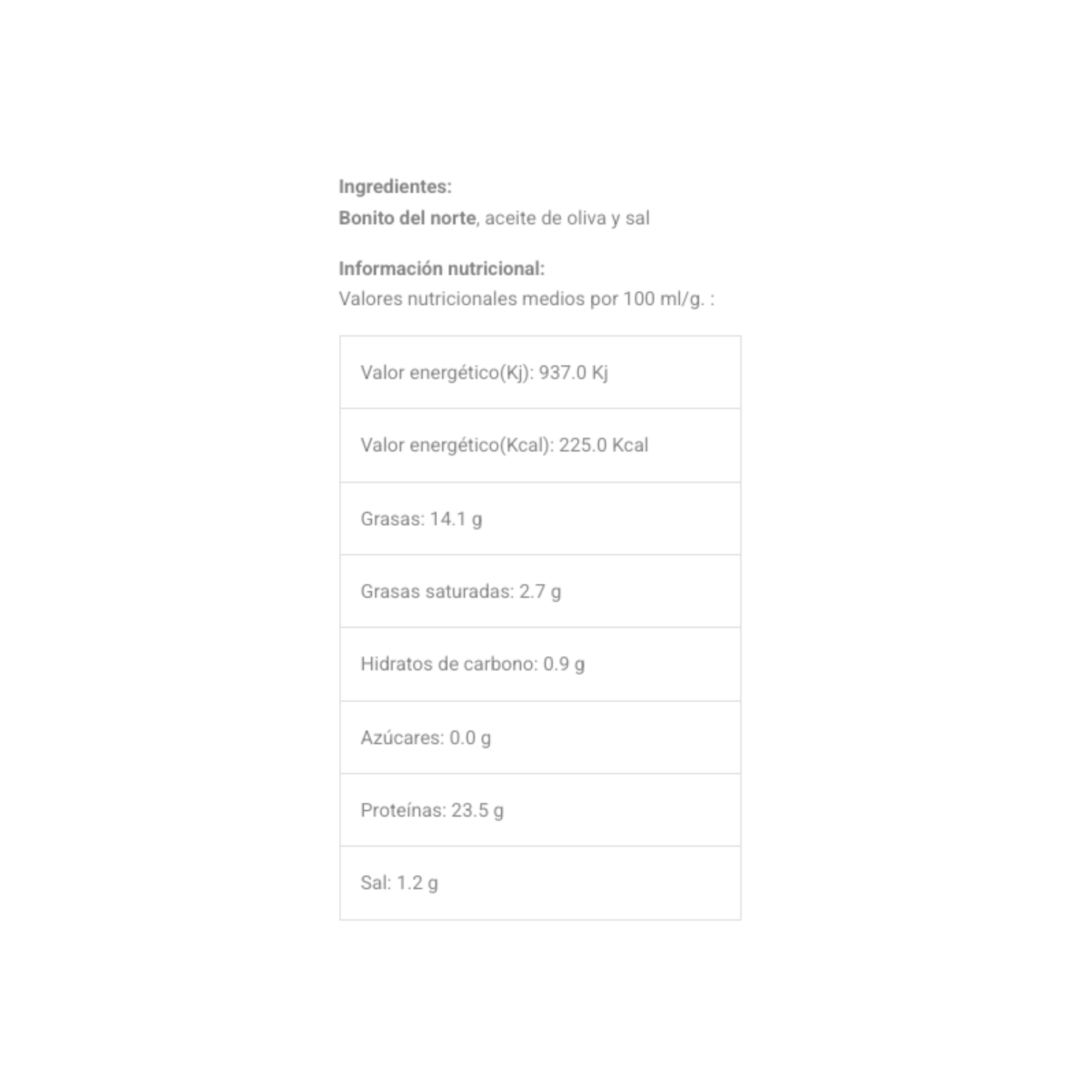 TONIJN IN OLIJFOLIE – 120 g ingradients.png