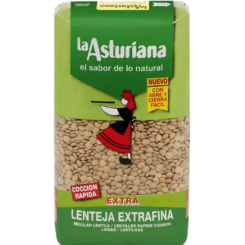LINZEN - LENTEJAS PARDIÑA - 1 KG - LA ASTURIANA