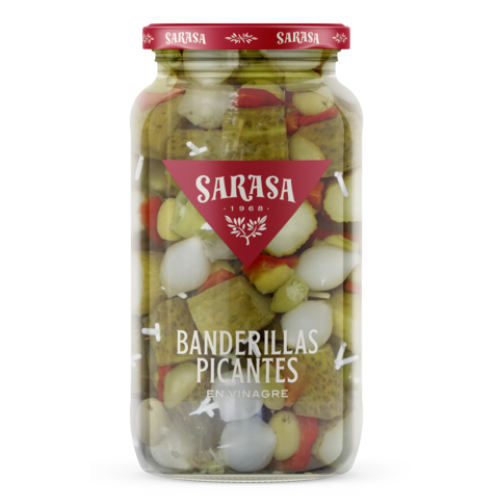 BANDERILLAS PIKANT (STUKJES) - PICANTES (TROZO) - 900 GR - SARASA