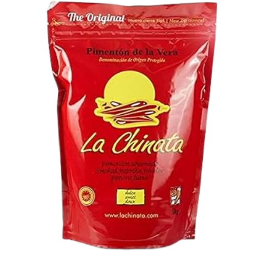 PIMENTON AHUMADO DULCE - 1KG BOLSA - LA CHINATA
