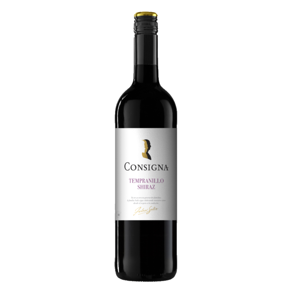 CONSIGNA TEMPRANILLO & SHIRAZ - rode wijn - 6 flessen - 75 cl