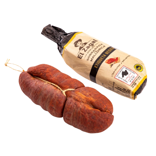 SOBRASADA DE MALLORCA DE CERDO NEGRO - ± 500 GR - EL ZAGAL