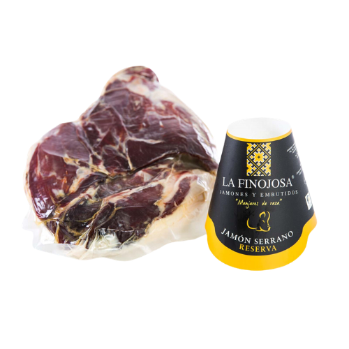 JAMON SERRANO RESERVA ONTBEEND – VANAF 1 KG – LA FINOJOSA
