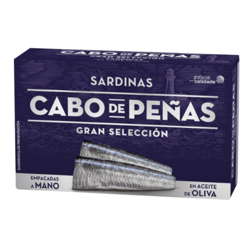 SARDIENEN IN OLIJFOLIE – 120 g