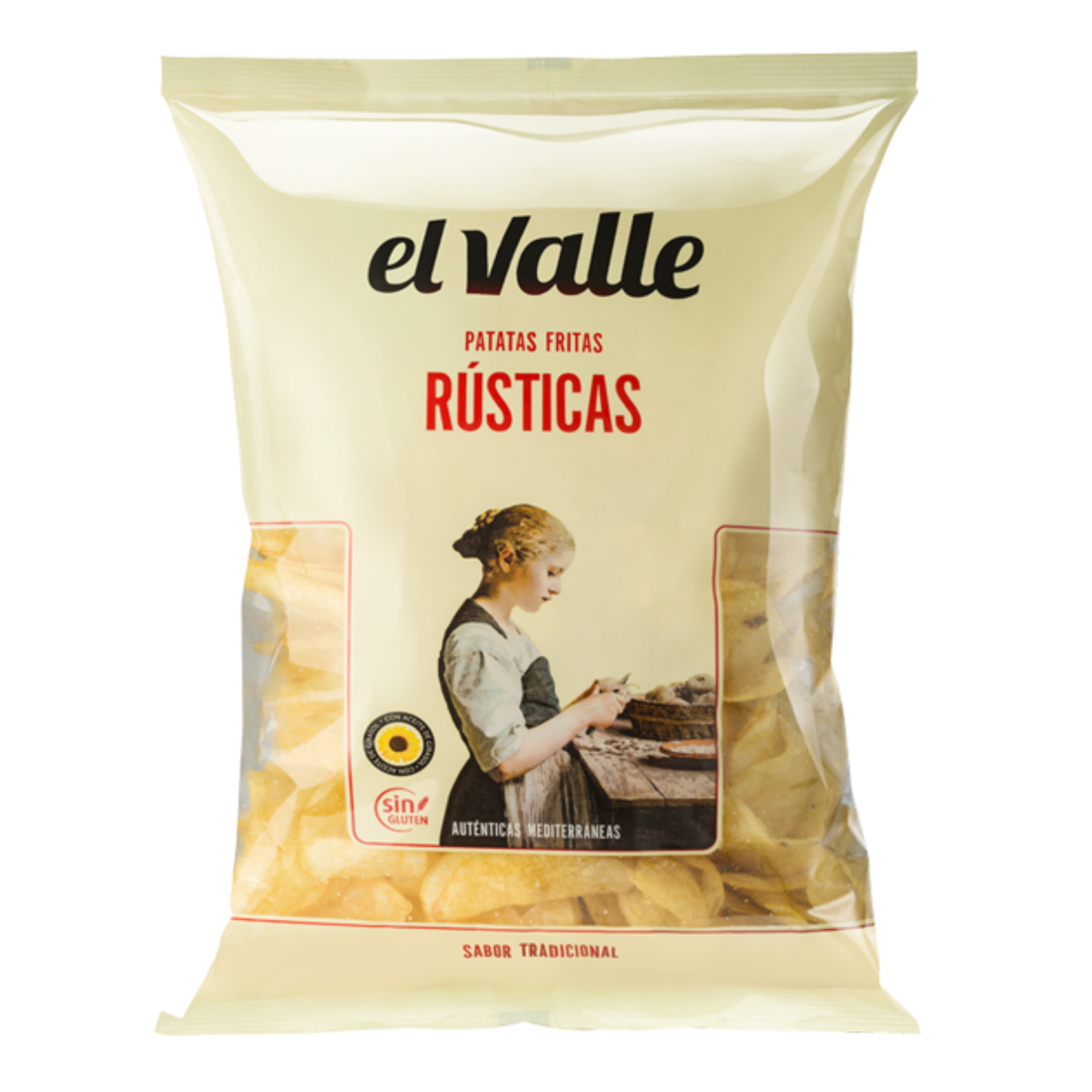 CHIPS EL VALLE - PATATAS FRITAS - 210GR