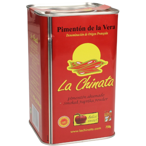 PIMENTON AHUMADO DULCE - 750GR - LA CHINATA