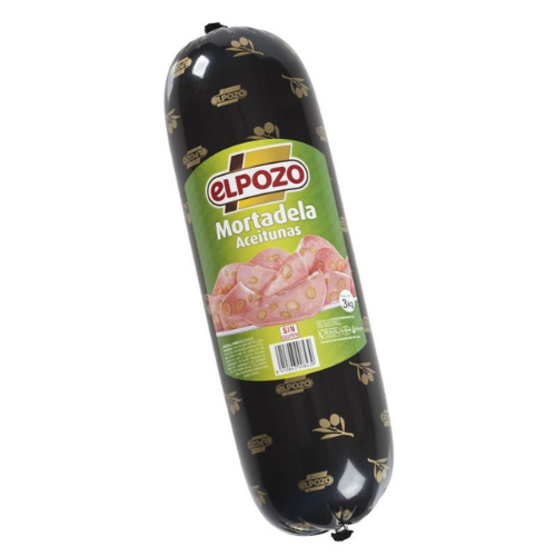 MORTADELLA MET OLIJVEN – VANAF 1 KG – EL POZO