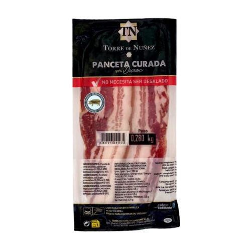 PANCETA PORCIONES - 280 GR - TORRE DE NUÑEZ