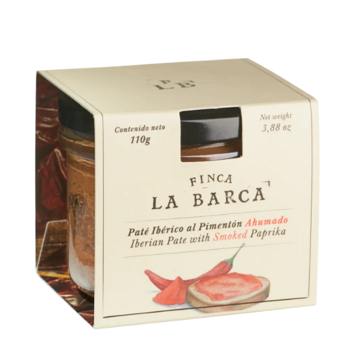 PATÉ IBÉRICO AL PIMENTÓN AHUMADO - 110 G - FINCA LA BARCA