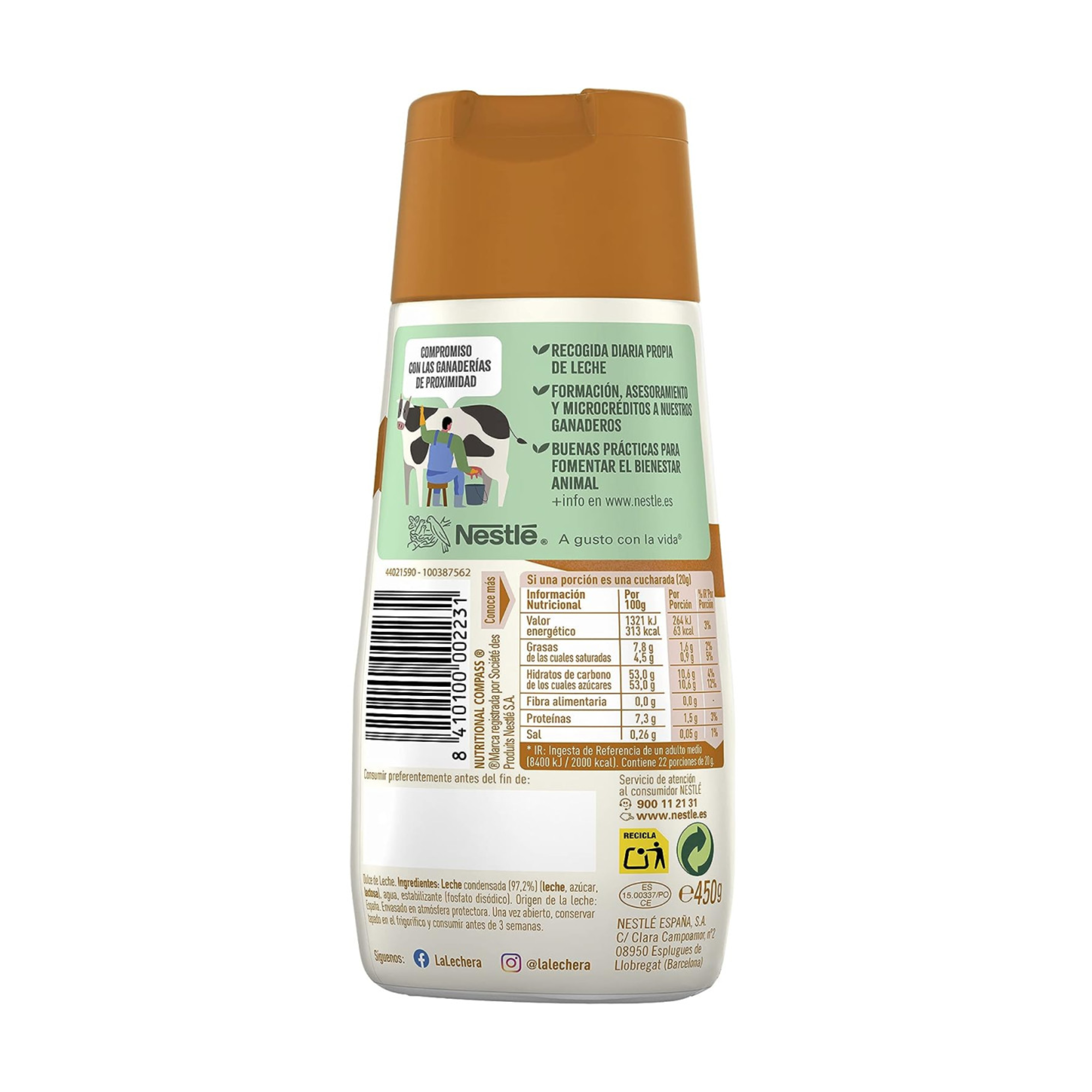 450 GR - LA LECHERA DULCE DE LECHE igradients.png