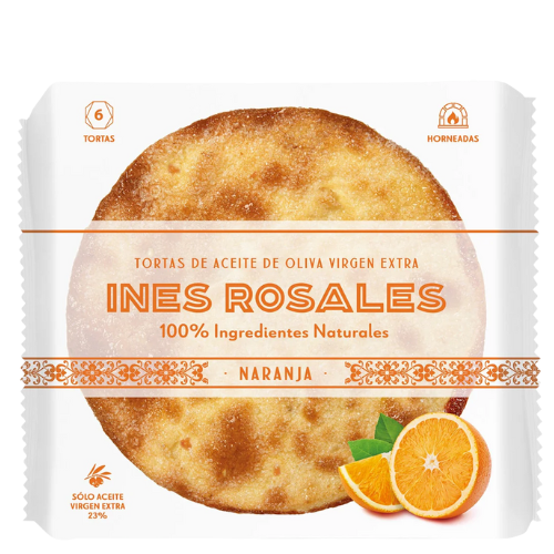 INES ROSALES TORTA ACEITE NARANJA - 180GR