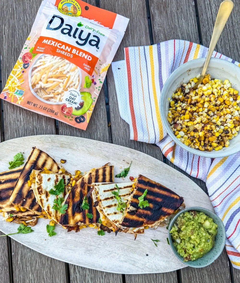 High-Protein Grilled Pollo Asado Elote Quesadillas: Smoky, Cheesy, and Dairy-Free
