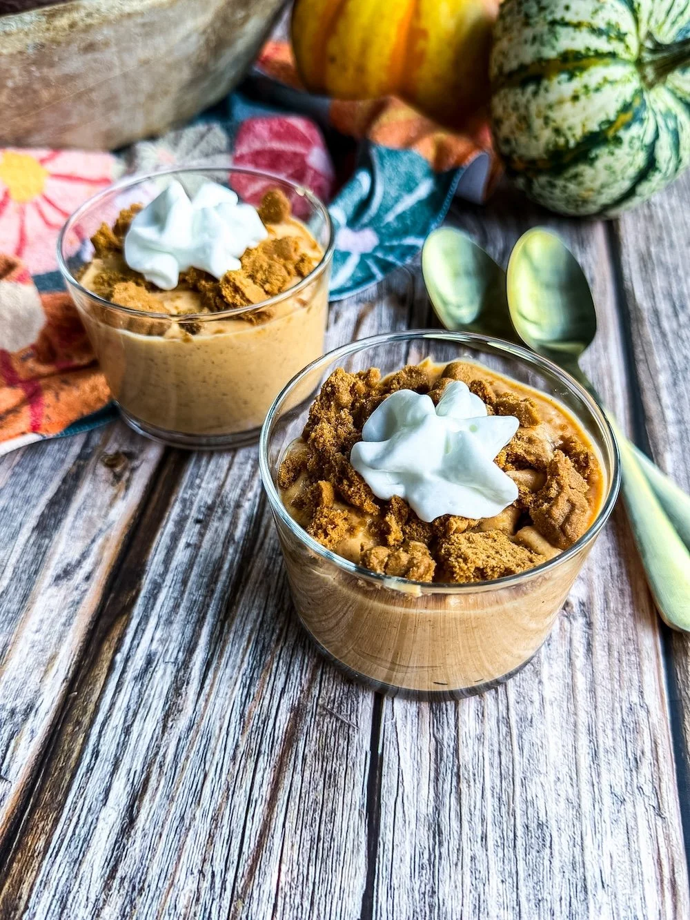 biscoff protein pumpkin pudding