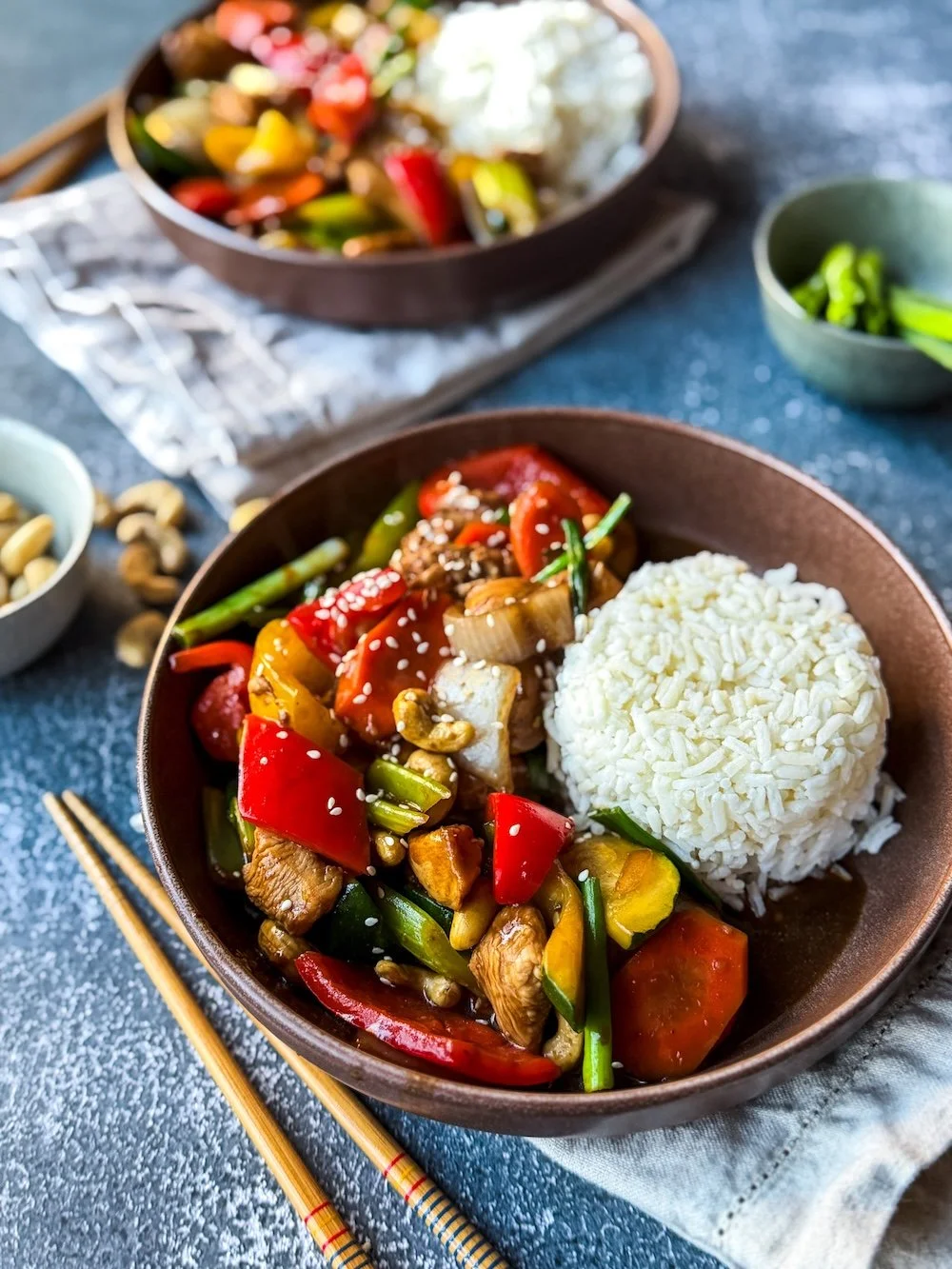 high protein kung pan chicken easy recipe