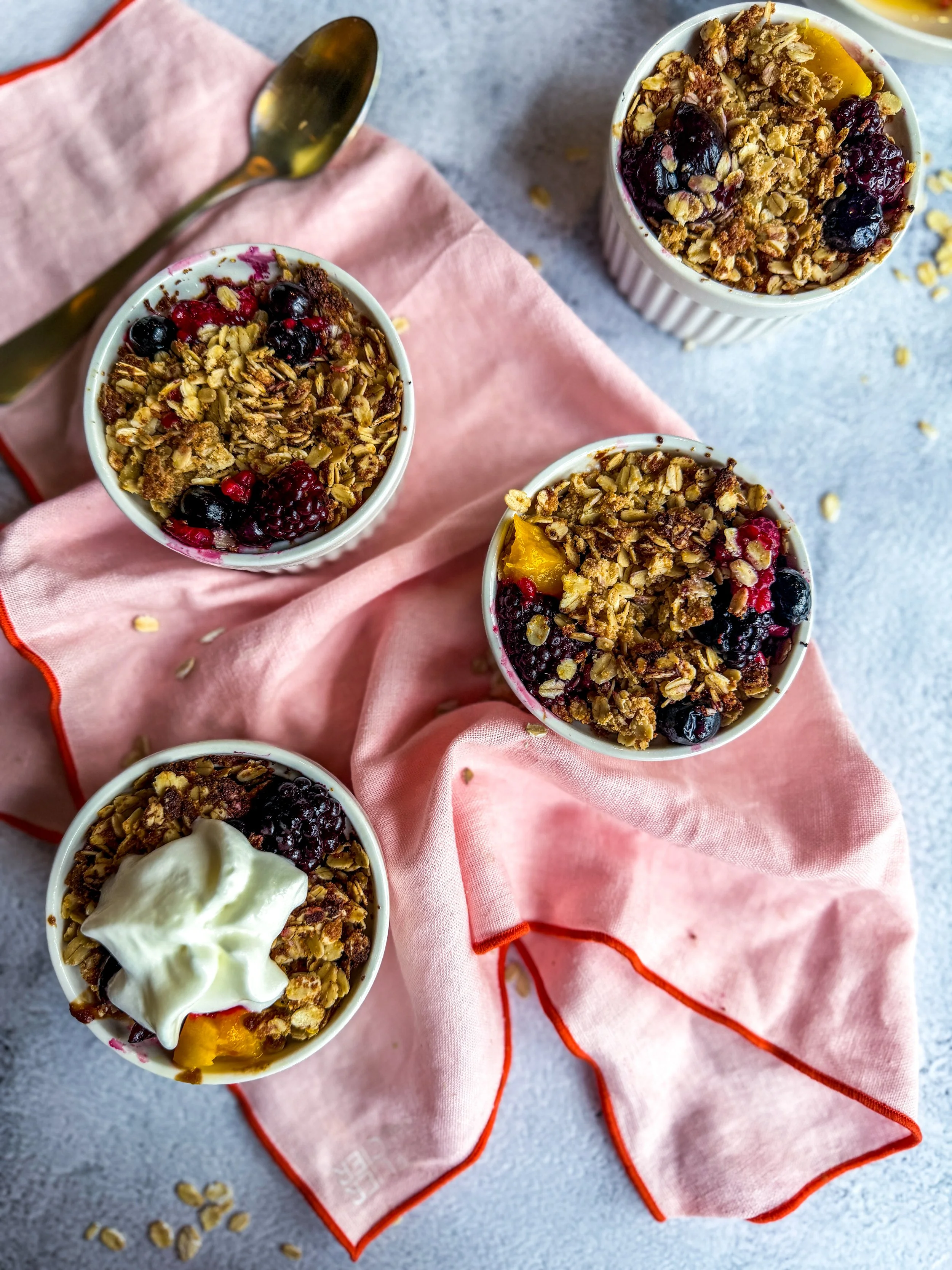 protein berry crisp
