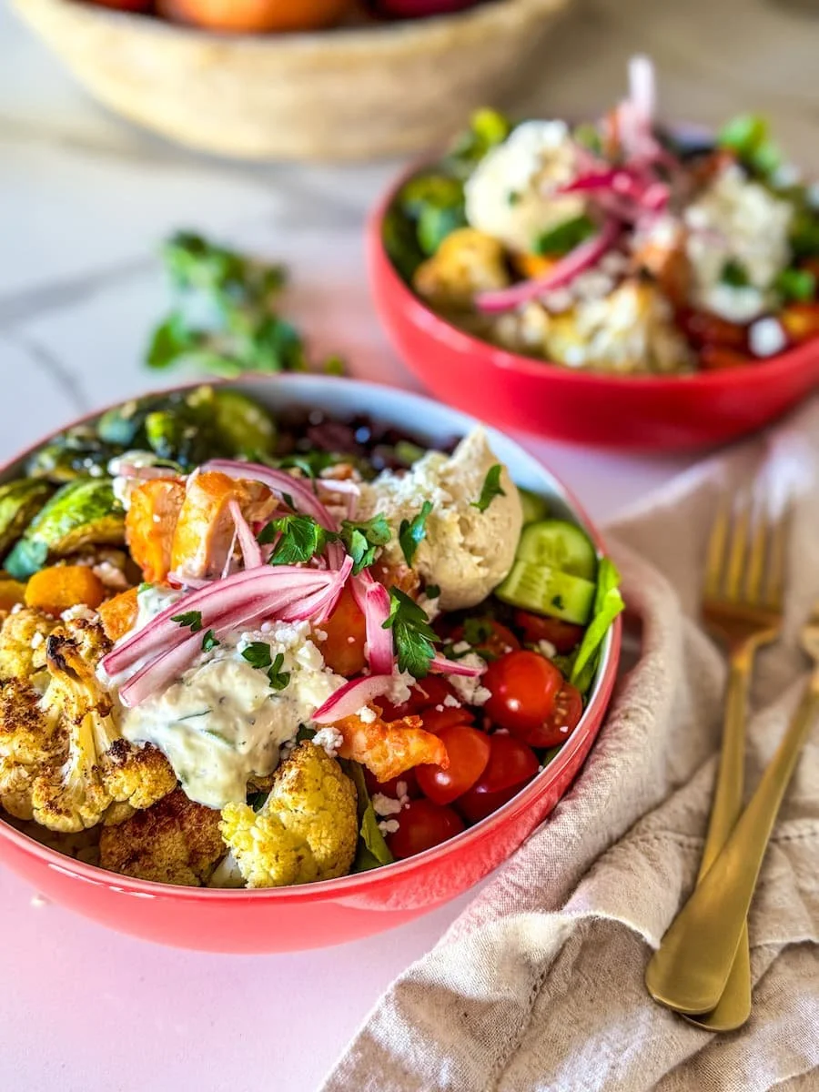 healthy chicken recipes - copycat CAVA bowls