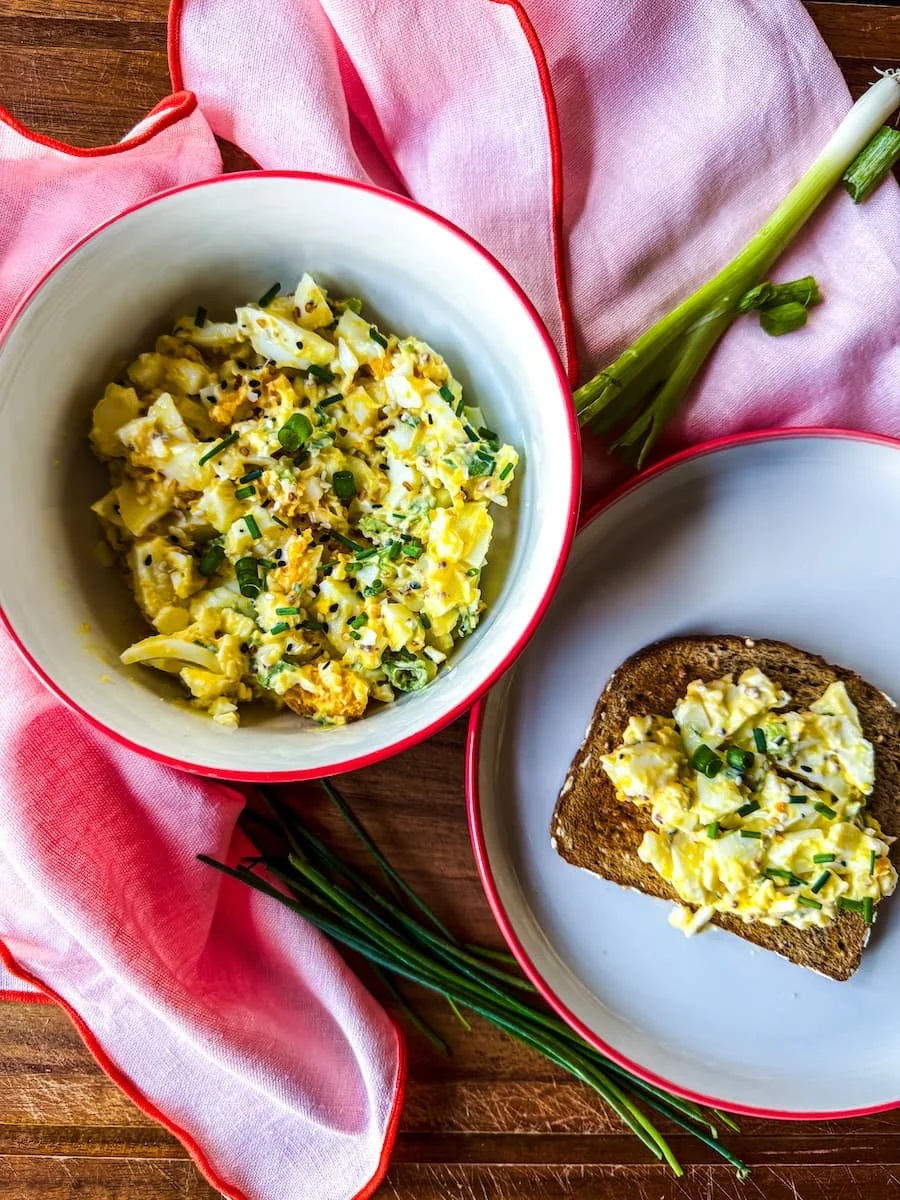 healthy lunch ideas for weight loss - egg salad