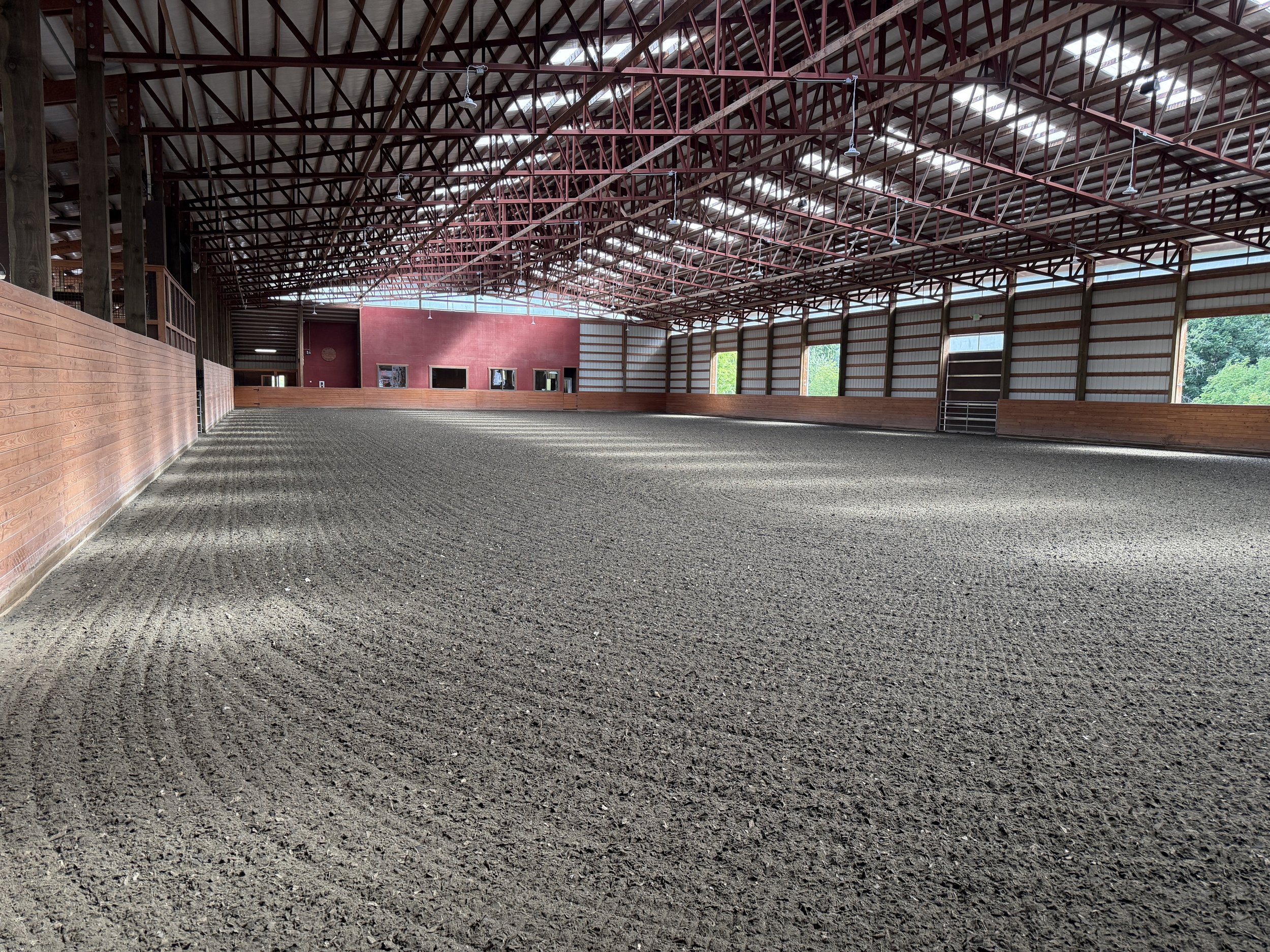 Snohomish Equestrian Horse Arena Rehab