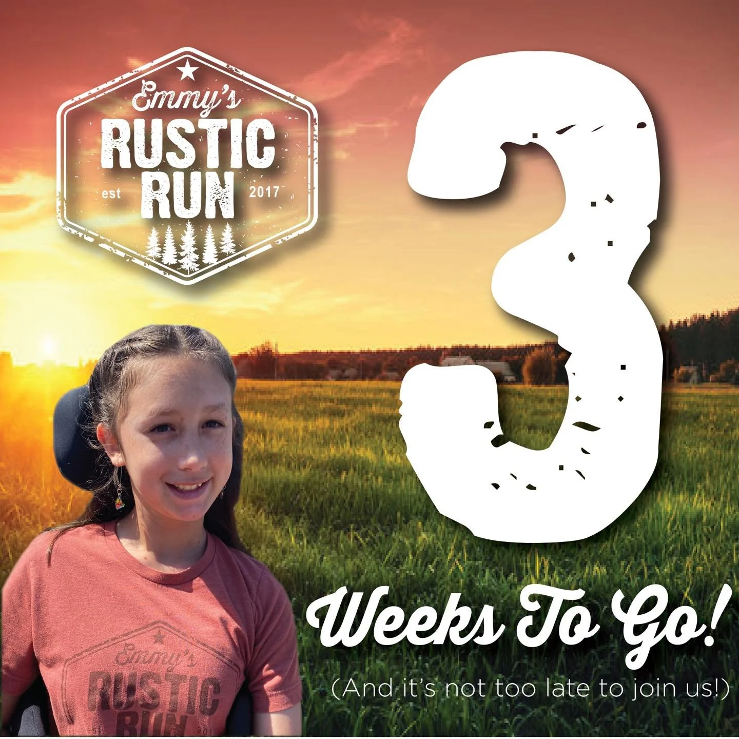 🍂 Three weeks and counting! 🍂
EmmysRusticRun.org/register
#5k #fortatkinson #wisconsin #trailrunning #kidshopecure #emmysrusticrun #getoutside #running #ataxiatelangiectasia #At #atchildrensproject