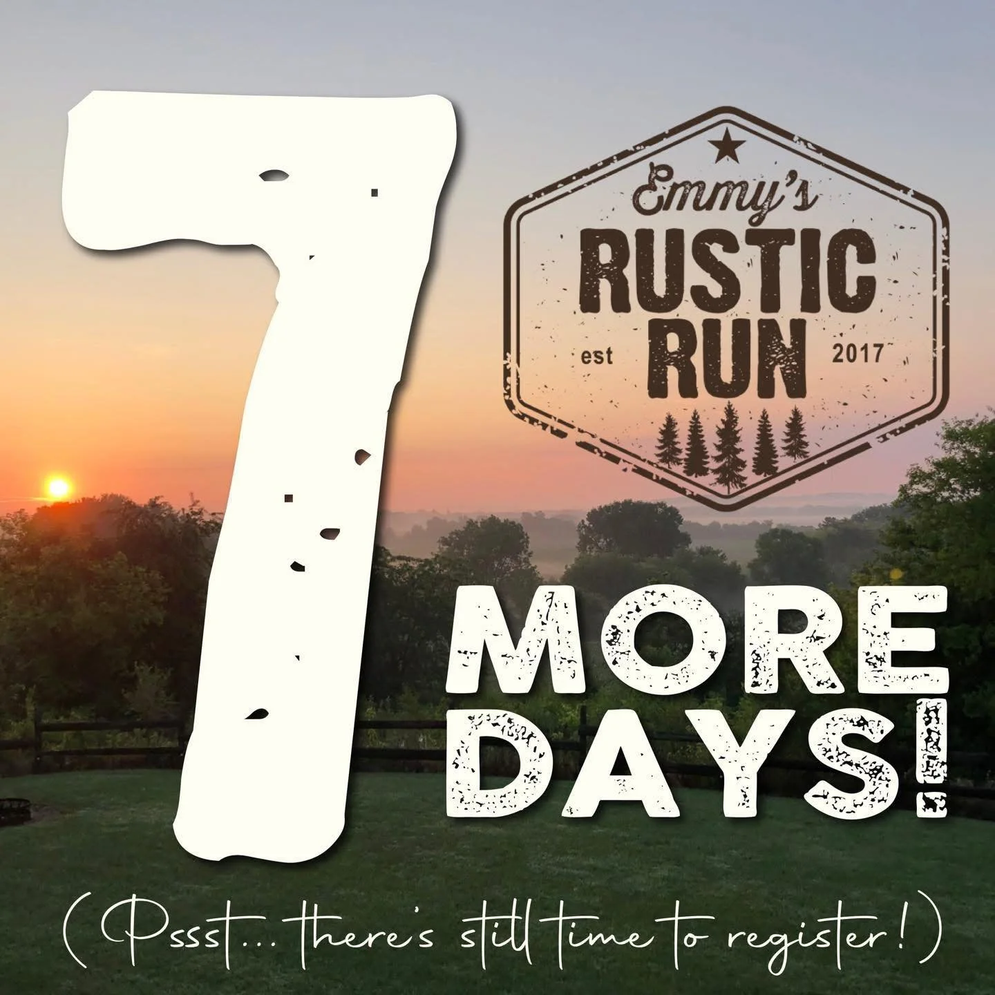 👏It’s the final countdown! 👏 We are officially one week away from race day and things are definitely picking up around here! Stay tuned over the next few days for some sneak peeks of our amazing raffle and silent auction items, more info abou