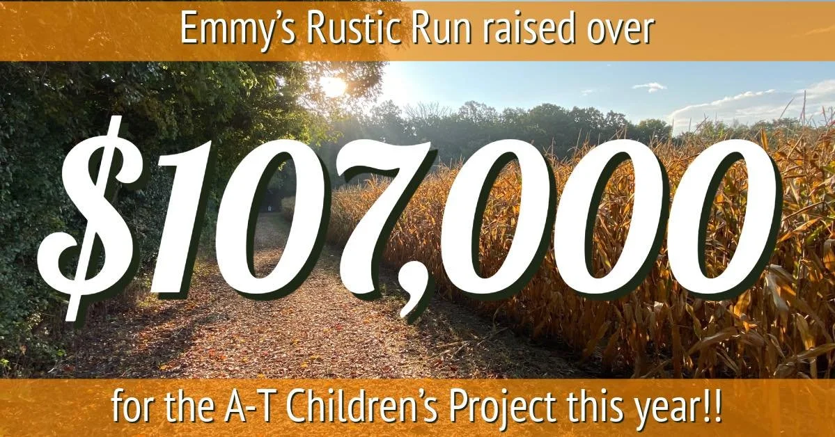 We are thrilled to announce that Emmy’s Rustic Run has raised $107,000 for the @atchildrensproject this year!! We are so grateful for the hundreds of people who continue to show up and show support for us every year. There will never be enough