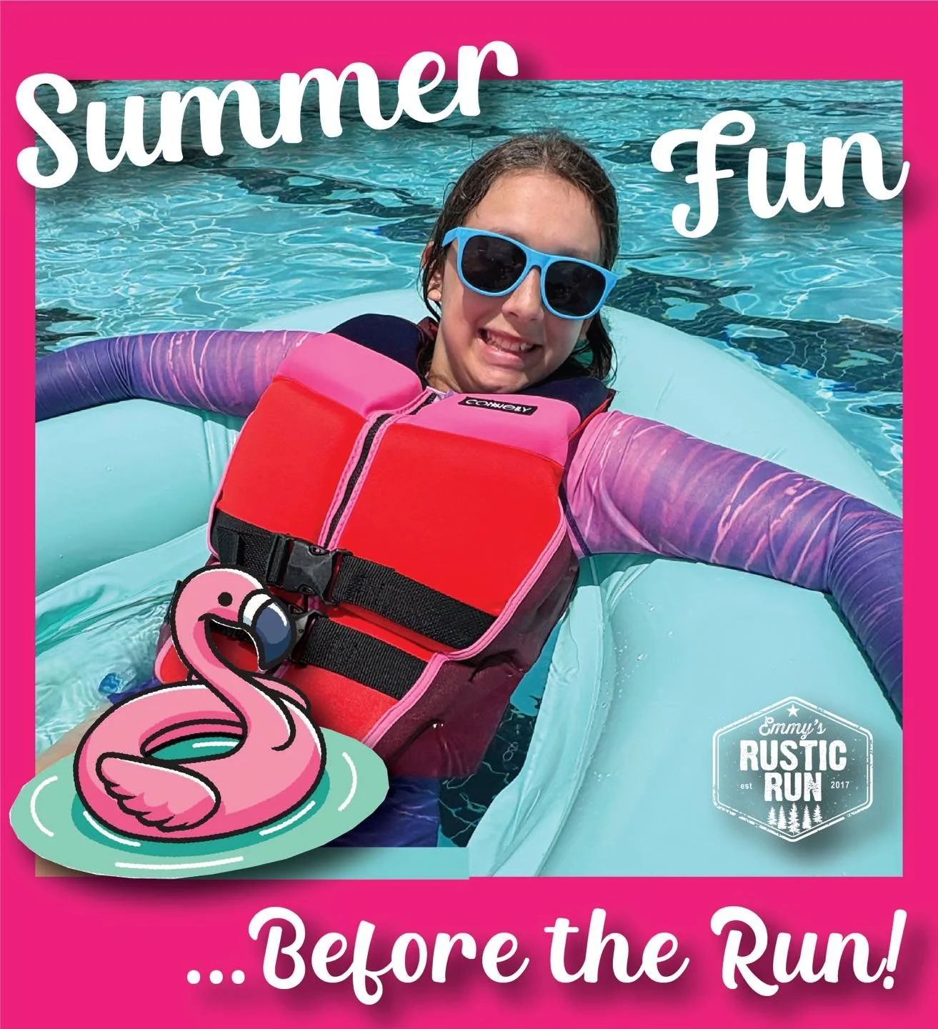 Summer is in full-swing (seriously&hellip; who turned up the heat?! 🥵) and this girl has been living it up at the pool. Emmy has always loved swimming and it&rsquo;s probably because she&rsquo;s able to do it without needing anyone&rsquo;s help! A-T