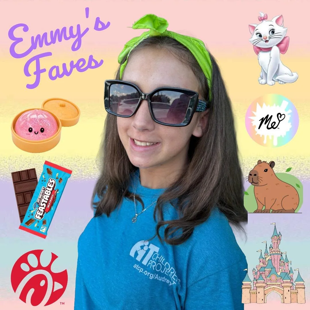 ✨ All About Emmy✨ 

💜 SQUISHIES: The cuter, the better! She especially loves the &ldquo;malt syrup&rdquo; kind that are really firm and hard to squeeze.

🍫 CHOCOLATE: She doesn&rsquo;t discriminate but she does play favorites &mdash; Feastables Mil