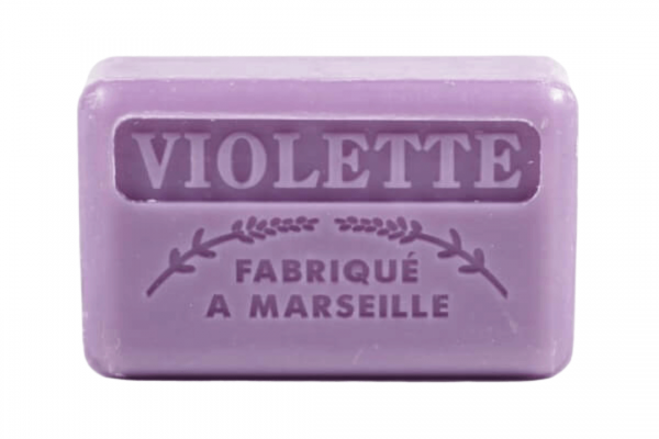 Savon De Marseille Violet Soap 125g