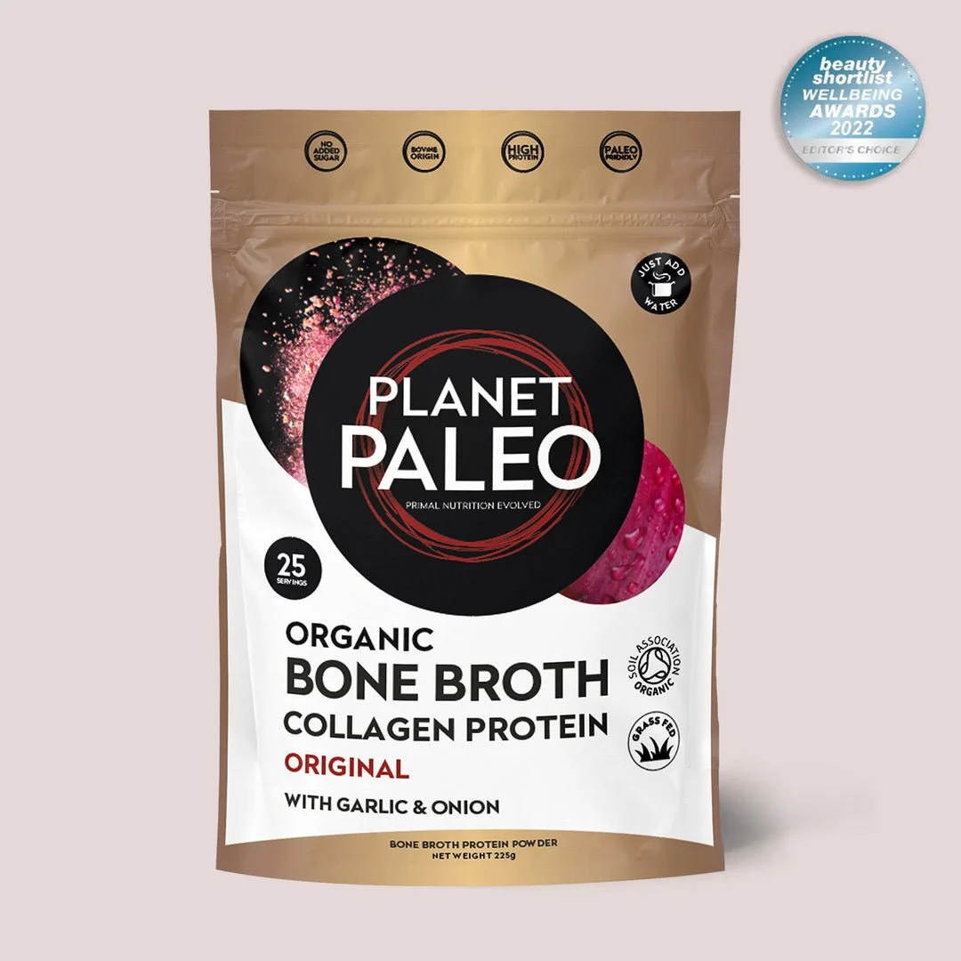 Planet Paleo Organic Original Bone Broth Collagen Protein 225g
