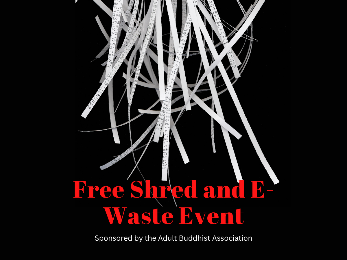 Free Shred and E-Waste Event