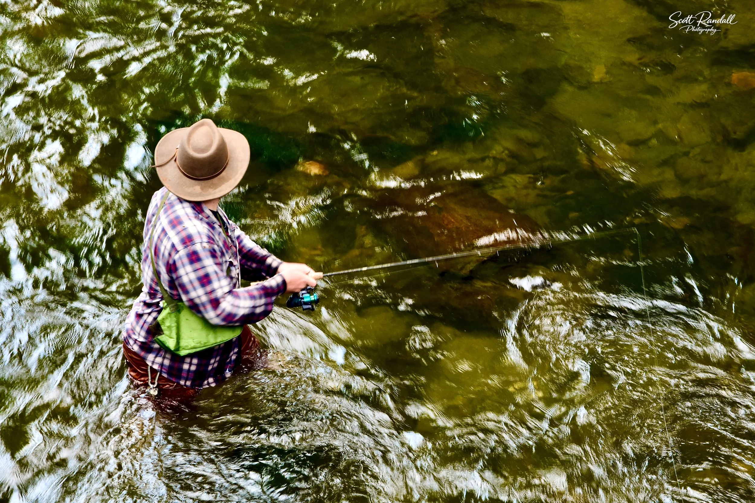 "Trout Fishing". North Carolina Rivers and Creeks produce some great trout.