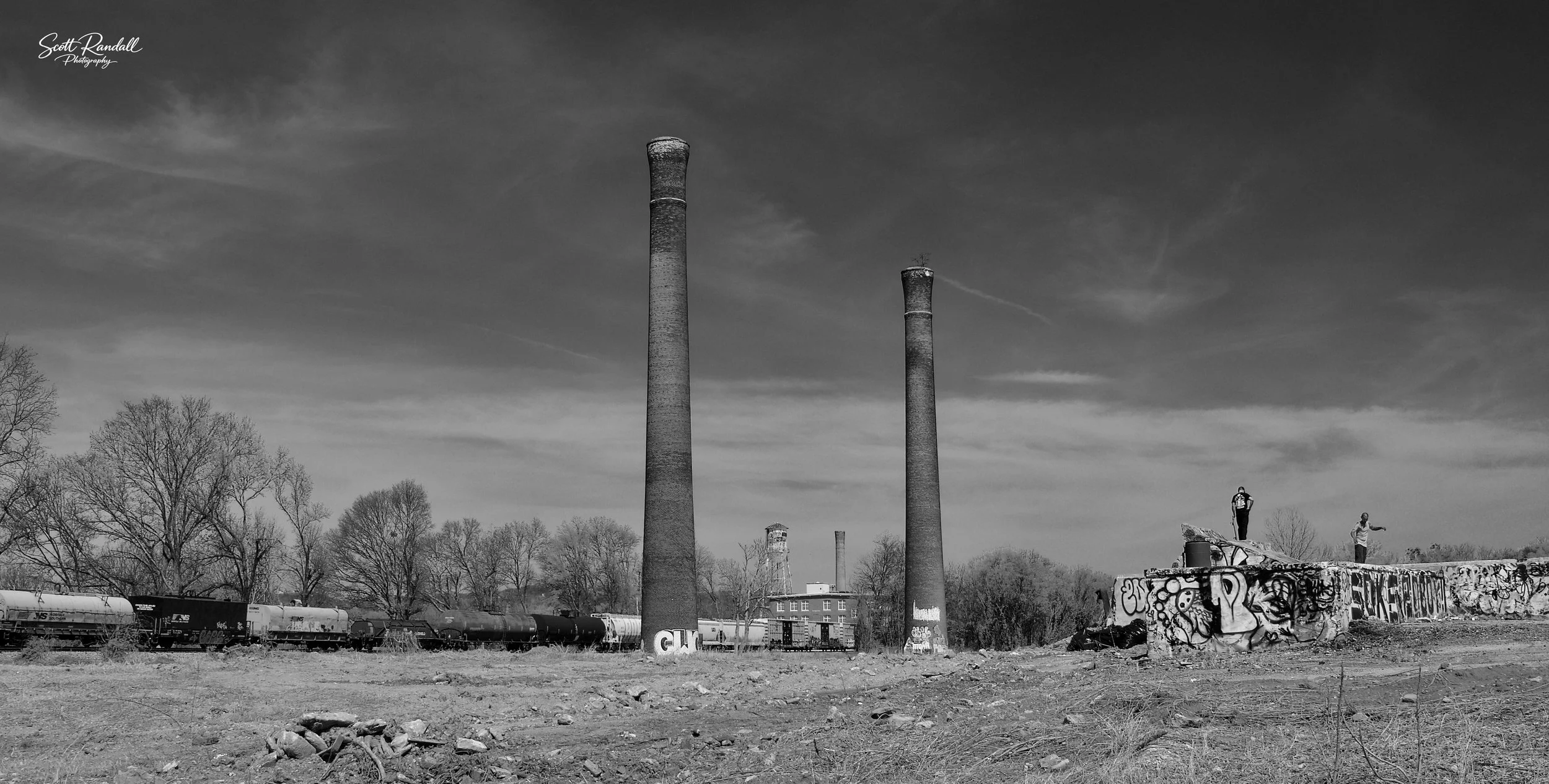 Poe Textile Mill. Greenville, SC, was built in 1896.  Now it is known as the Makeshift Skateboard Park.