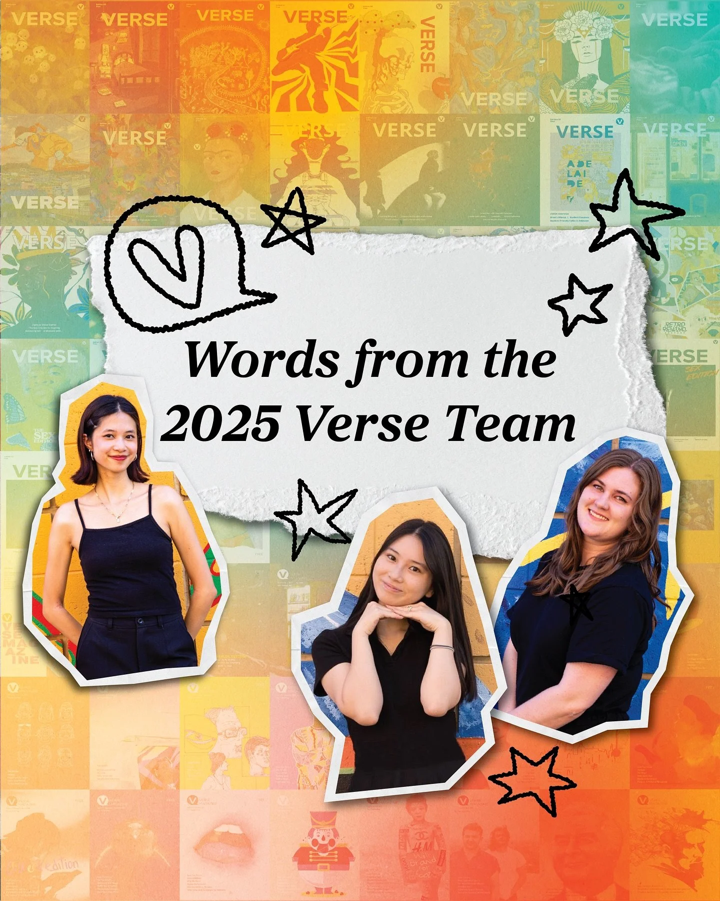 As the 2025 team, we&rsquo;re deeply grateful to have been part of this journey &mdash; to create, to share, and to leave behind our words with pride. 🙌🏼

Thank you for reading, supporting, and being part of this story. Verse may be ending, but the