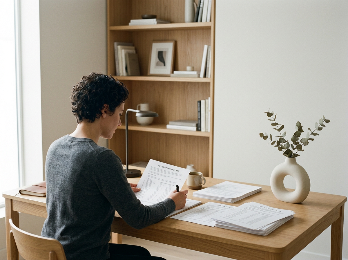 NOD OR NOTICE OF DEFAULT OR NOS NOTICE OF TRUST SALE