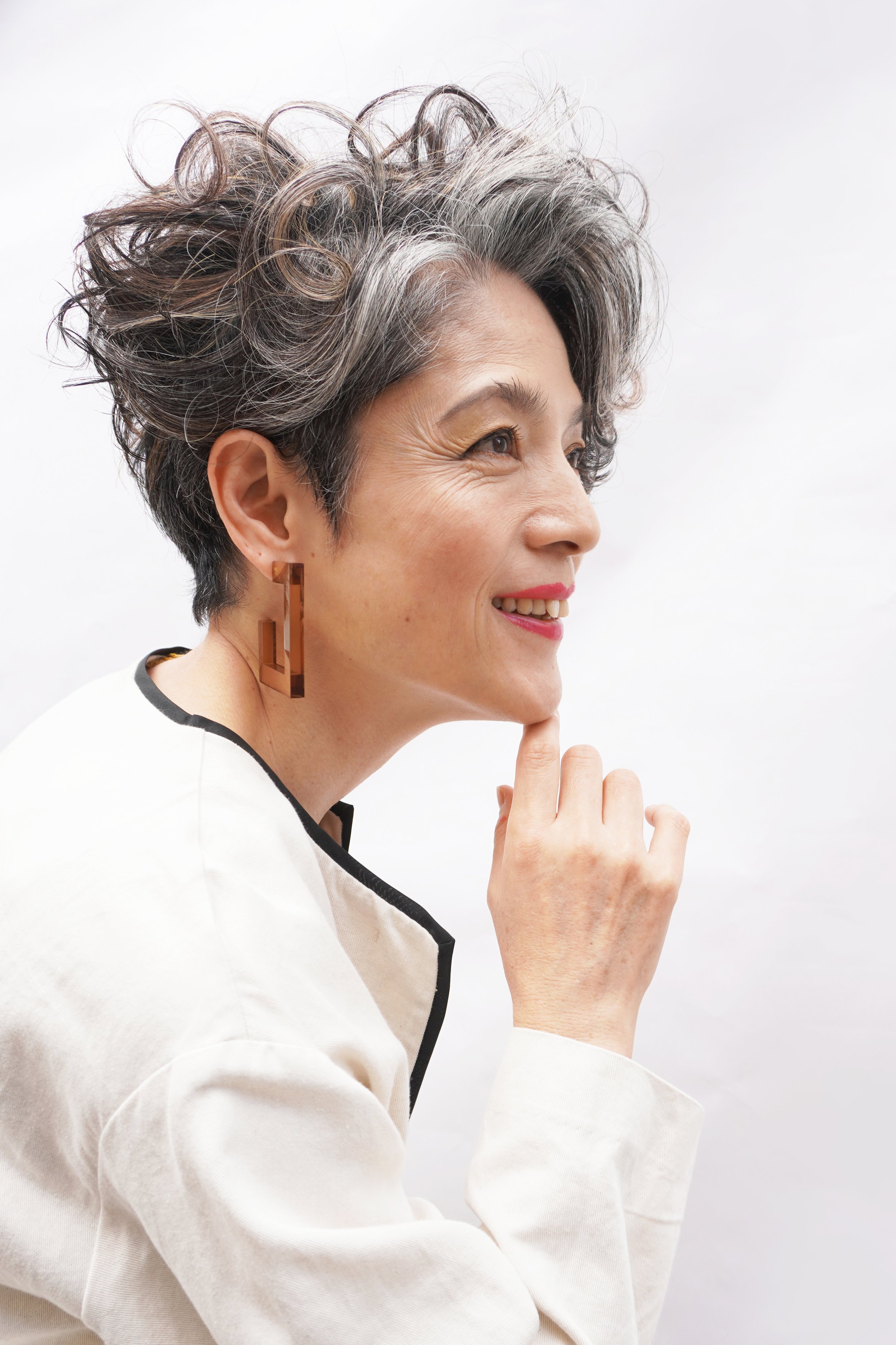Hairstyle for mature women — CHINATSU SAKAMOTO Hairdresser
