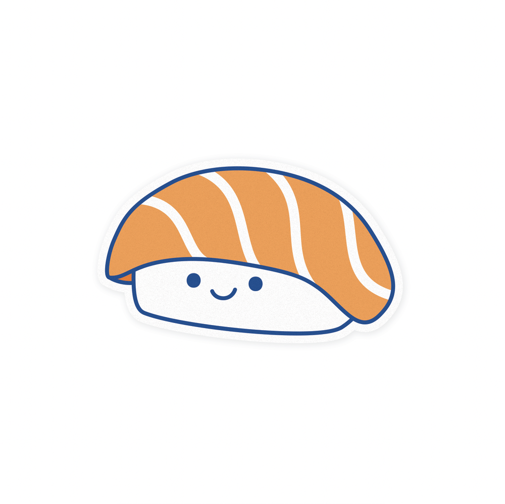 Salmon Nigiri Sticker — Snippet Studios