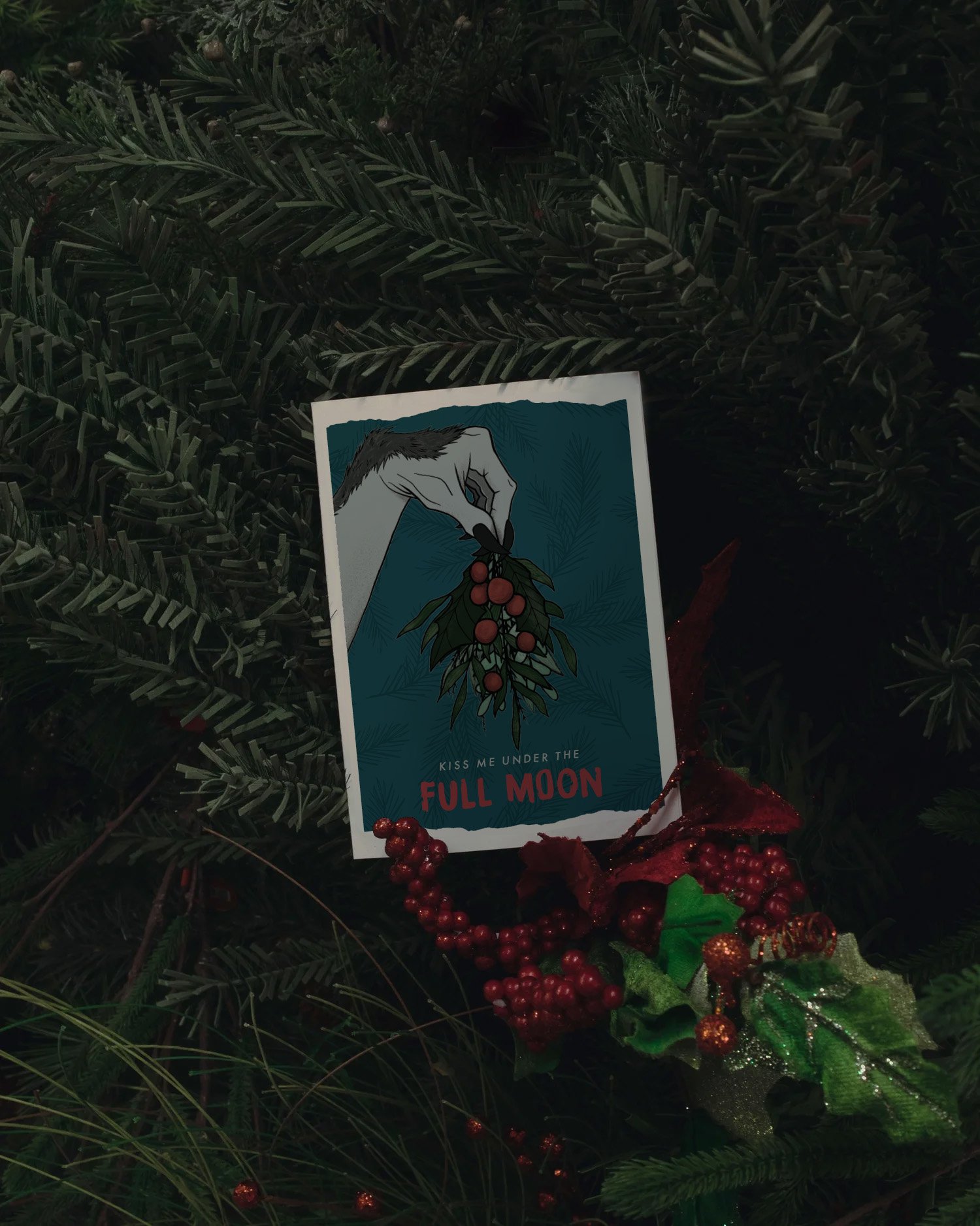 Krampus Christmas Card
